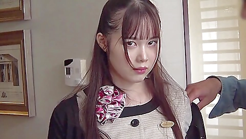 Sexy asian girl gets her pussy fucked by a dildo